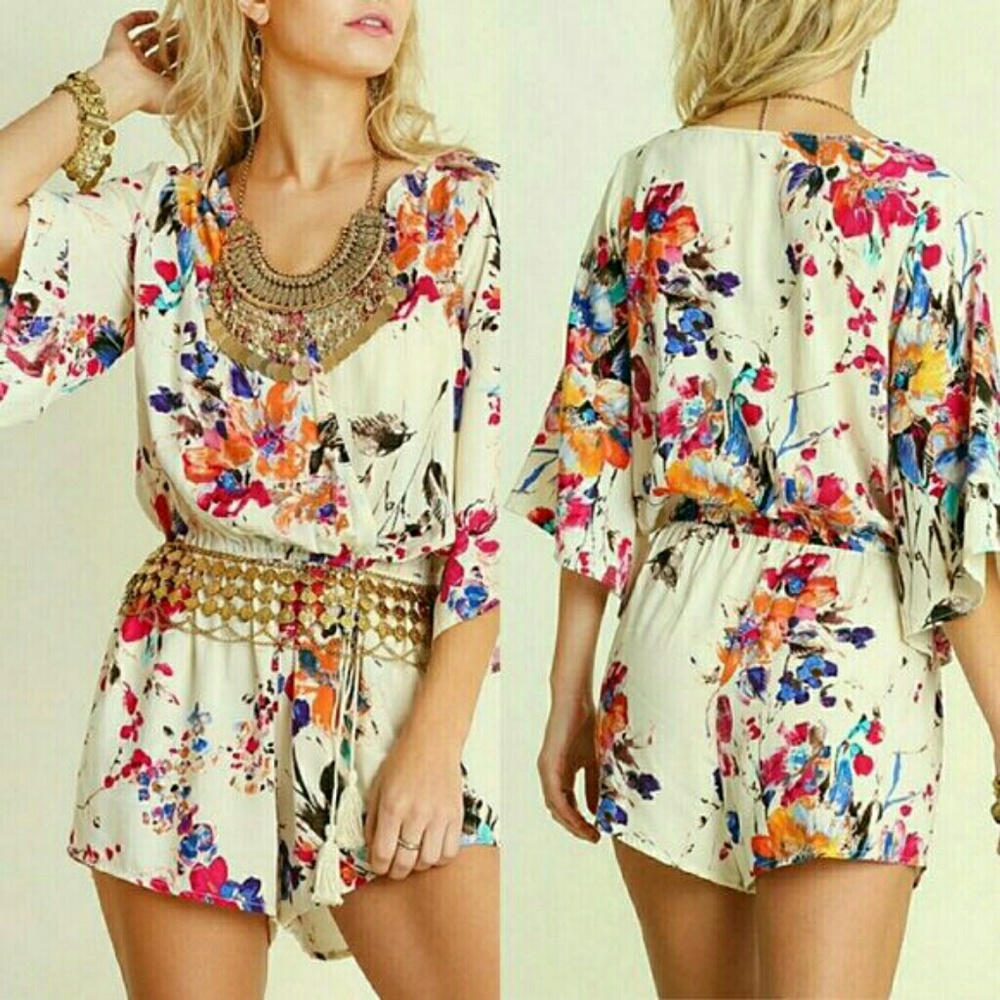 Floral Romper